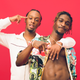 Young T (left) and Bugsey, the rappers whose song “Don’t Rush” is featured in the viral challenge of the same name.